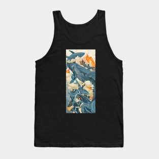 The Myth of Japanese Whales Tank Top